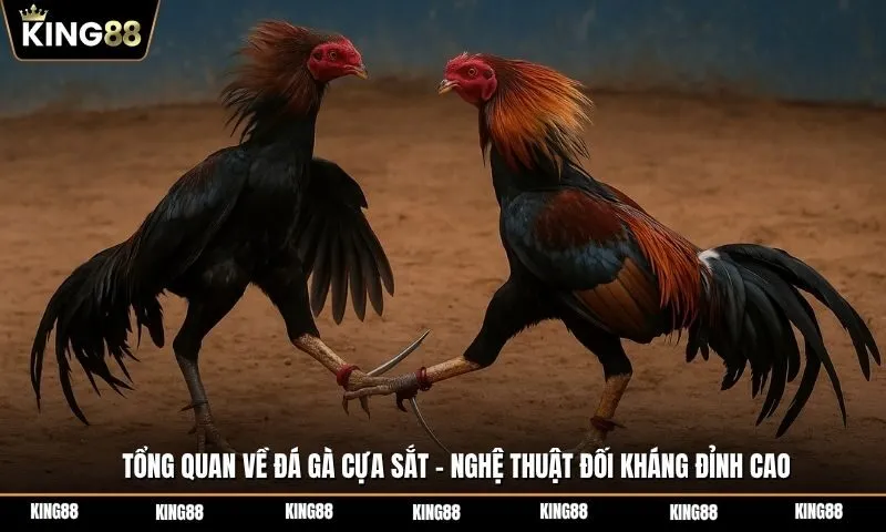 Tổng quan về đá gà cựa sắt – Nghệ thuật đối kháng đỉnh cao